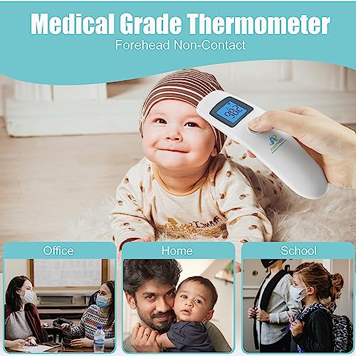Amplim Forehead Thermometer Touchless Digital Fever Thermometer - Image 4