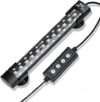 hygger Aquarium LED Light, Full Spectrum, 3 Rows Beads