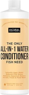 Natural Rapport Aquarium Water Conditioner – Detoxifies & Removes Toxins (16 fl oz.)