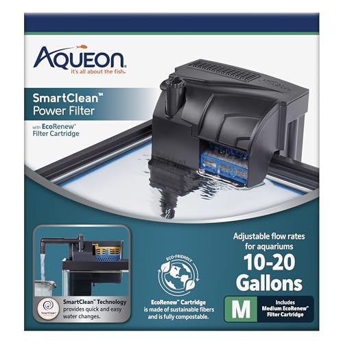 Aqueon SmartClean Power Filter With EcoRenew, 10-20 Gallons - Image 2