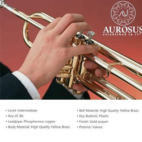 AUROSUS 6331 Bb Standard Trumpet With Case - Image 2