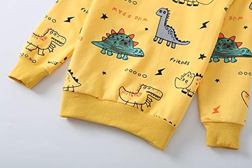 Avidqueen Toddler Boy Dinosaur Printed Clothing Set - Image 4