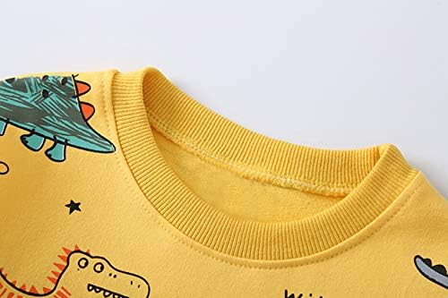 Avidqueen Toddler Boy Dinosaur Printed Clothing Set - Image 2