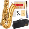 GLORY B Flat Tenor Saxophone with Case and Reeds