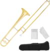 Costzon B Flat Tenor Slide Trombone w/Case