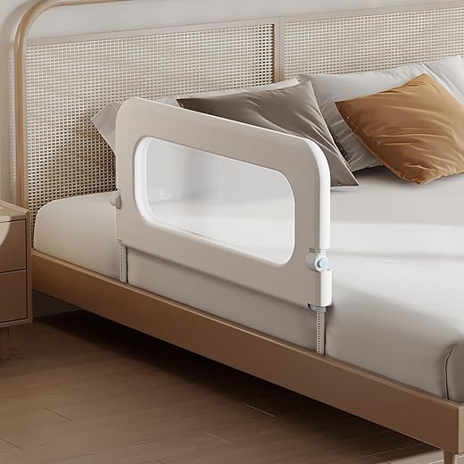 strentiki Baby Bed Guard Rail - 32in Adjustable