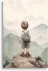 SKYSUKEY Baby Boy Adventure Nursery Wall Art