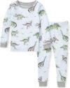 Burt’s Bees Baby Baby Boys’ Pajamas, 2-Piece Organic Cotton Pj Set