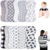 Benoxine Baby Burp Cloth Set 12 Pack