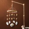 Nerdichic Baby Crib Mobile – Felt Daisy Flower