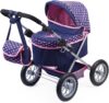 Bayer Baby Doll Trendy Pram Blue, Pink