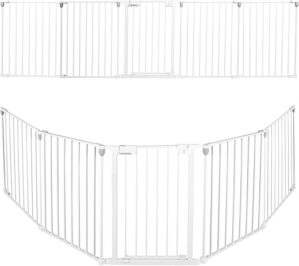 Patywaga Baby Gate Extra Wide with 5 Panels