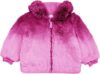 Splendid Baby Girls’ Dip Dye Fur Coat