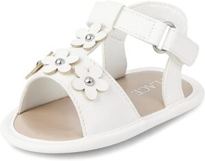 The Children’s Place Baby-Girl’s Open Toe Flat Sandals