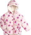 Jessica Simpson Baby Girls’ Quilted Fleece Lined Puffer Jacket