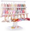 AOFLLU Baby Headband Holder – 3-Tier Wooden Organizer