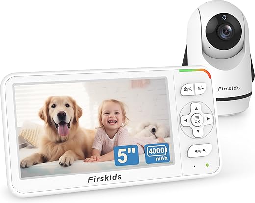 Firskids Baby Monitor With Camera And Audio