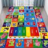 Kentaly Baby Play Mat, Educational Area Rug, 78.7X 59 Inch