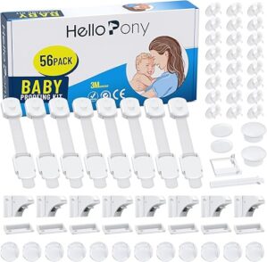 HELLOPONY Baby Proofing Kit: Locks, Latches, Protectors