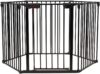 Costzon Baby Safety Gate, 6-Panel Fireplace Fence