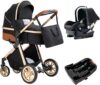 Hustlepapa Baby Stroller 3 in 1 V9 Combo