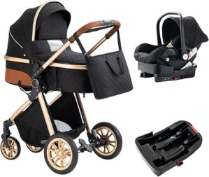 Hustlepapa Baby Stroller 3 in 1 V9 Combo