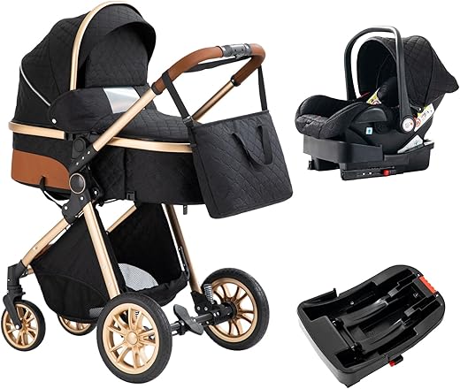 Hustlepapa Baby Stroller 3 in 1 V9 Combo