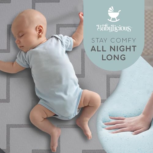 Babylicious Waterproof Pack And Play Mattress Topper - Image 5