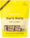 Bocce’s Bakery Bac’n Nutty Soft & Chewy Dog Treats, 6 oz Bag