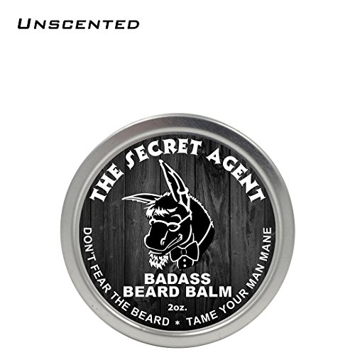 Badass Beard Care Secret Agent Scent Beard Balm, 2 oz - Image 2