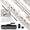 BAHAMUT Bahamut B Foot Flute, 17 Open Holes
