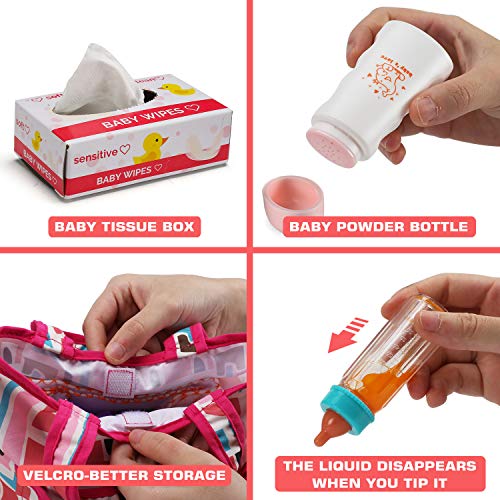 Bakatatoyz 14 Pack Baby Doll Accessories Set - Image 3