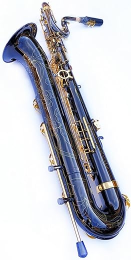 VENEKA Baritone Saxophone Black Nickel Plated Surface