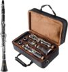 EASTROCK Bb Clarinet 17 Keys ABS Material