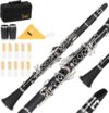 Ktaxon Bb Flat Clarinet, 17 Keys, Hard Case