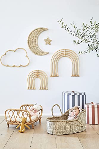 BEBE BASK Rattan Rainbow Nursery Decor Set - Image 4