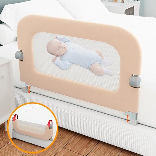 omzer Bed Guard Rail - 32" Foldable