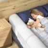 YIHATA Bed Rail For Toddlers, Foldable Safety Guard