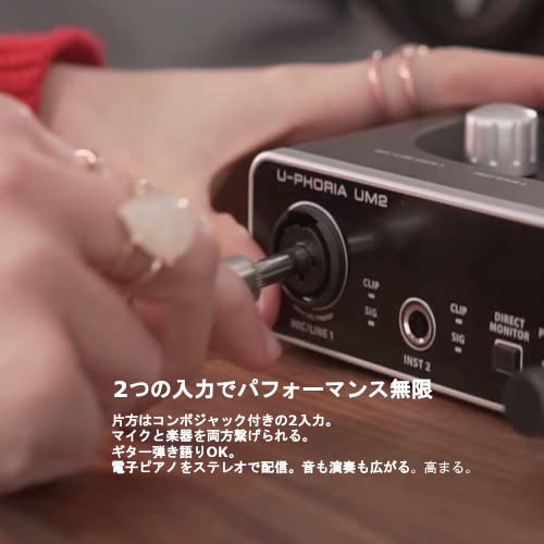 Behringer U-Phoria UM2 USB Audio Interface - Image 4