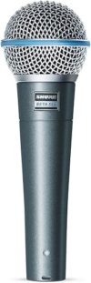 Shure Beta 58A Vocal Microphone – Supercardioid Dynamic Mic