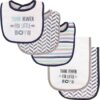 Luvable Friends Bib And Burp Cloth Set