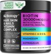 IQ BIOLOGY Hair, Skin And Nails 60 Biotin Pills