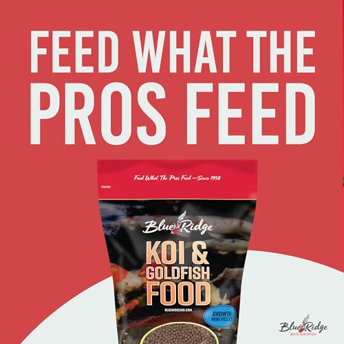 Blue Ridge Fish Hatchery Koi Fish Food 2lb Mini Growth Formula - Image 3