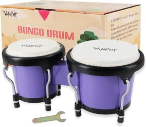 VANPHY Bongo Drum Set For Kids Adults