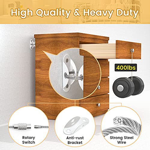 Booda Brand Furniture Anchors Baby Proofing 10 Pack - Image 4