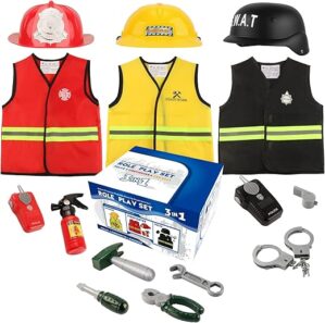Cocojeci Boys Dress Up Trunk Costumes Set