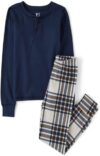 The Children’s Place Boys Long Sleeve Cotton Pajama Set