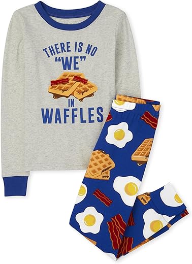 The Children's Place Boys' Long Sleeve Cotton Pajamas