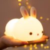 One Fire Bunny Cute Lamp, 16 Colors, Rechargeable