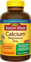 Nature Made Calcium Magnesium Zinc with D3 300 Tablets